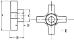 CKS Aluminum 4-Prong, Blank - CKSB-0BFP1