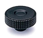 MBT Knurled Round Knobs, Metric 