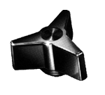 TPK 3-Arm Knob, Inch 