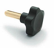 VC.692 5-Lobe Knobs w/ Stud, Inch 